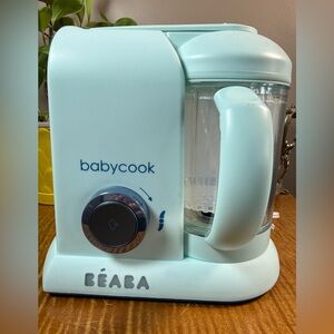BEABA Babycook Solo 4 in 1 Baby Food Maker Steam Cook + Blend Eucalyptus Openbox